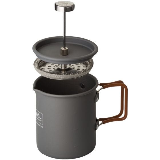 Helikon Tasse à café à presse Française Camp - gris