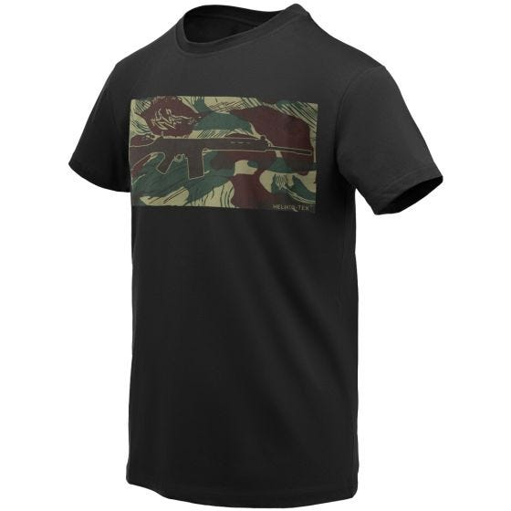 Helikon T-shirt FN FAL - Black/Rhodesian Camo