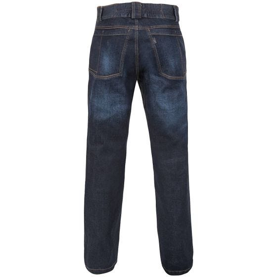 Helikon Jean tactique Greyman en denim Mid Dark Blue