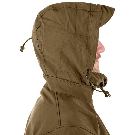 Helikon Veste softshell Gunfighter Mud Brown