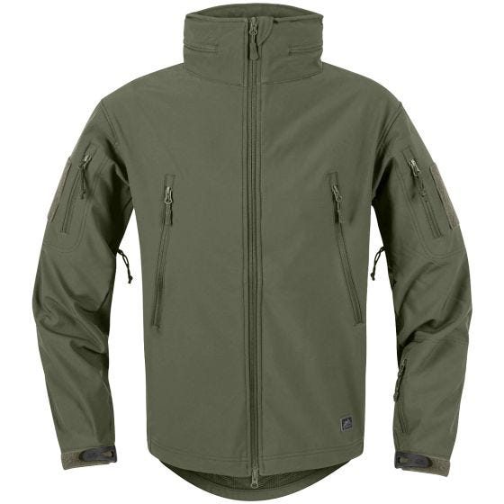 Helikon Veste softshell Gunfighter Taiga Green