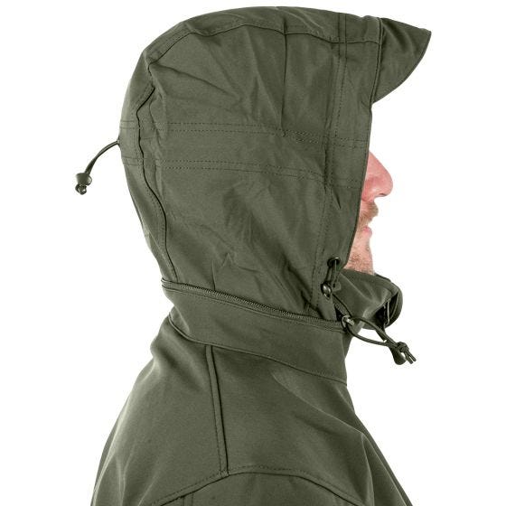 Helikon Veste softshell Gunfighter Taiga Green
