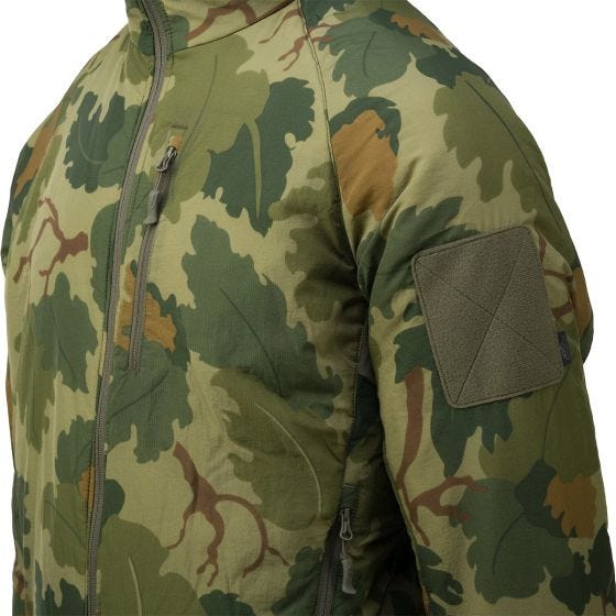 Helikon Veste à capuche Reversible Wolfhound - Mitchell Camo Leaf/Mitchell Camo Clouds