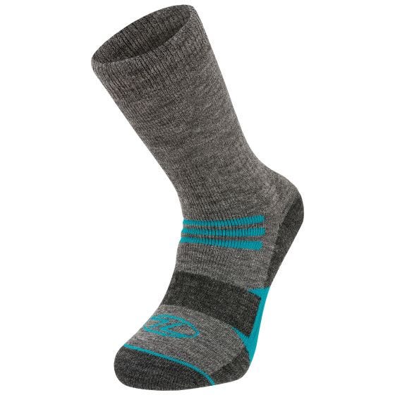 Highlander Chaussettes en laine mérinos X-plorer - gris