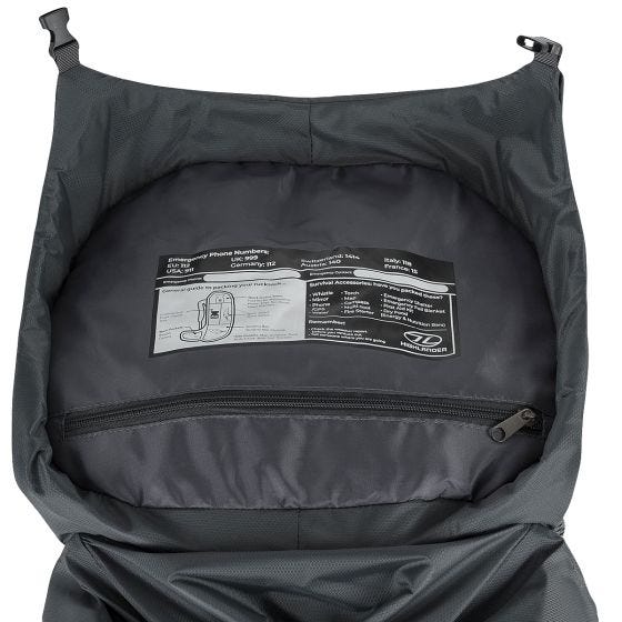 Highlander Sac à dos Pour des hommes Ben Nevis 65 L - gris