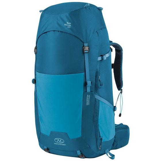 Highlander Sac à dos aux femmes Ben Nevis 65 L - Petrol