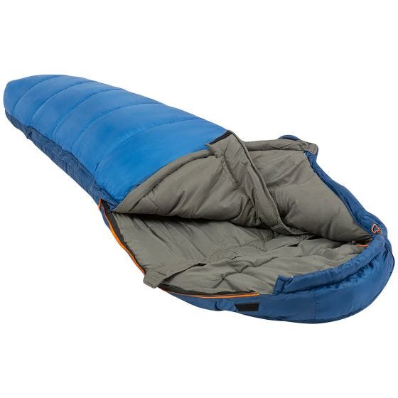 Highlander Sac de couchage sarcophage Echo 400 - Bleu