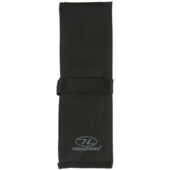 Highlander Coussin d'assise pliant noir