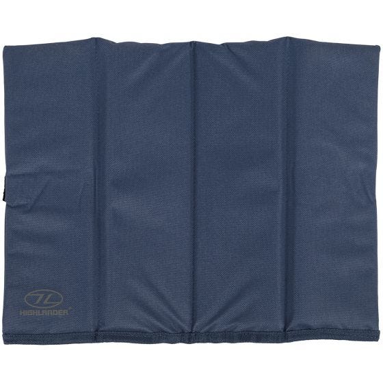 Highlander Coussin d'assise pliant bleu