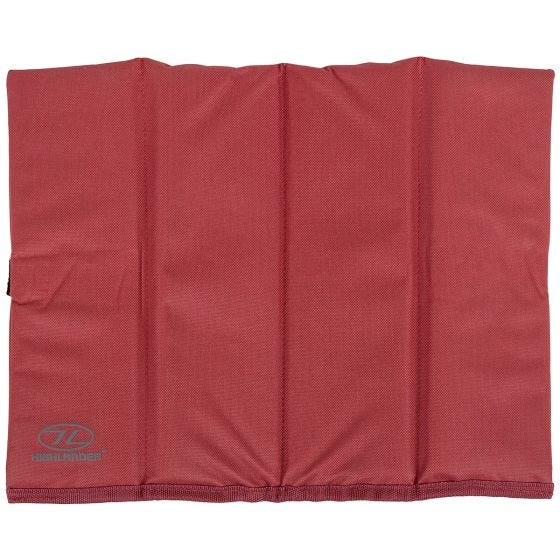 Highlander Coussin d'assise pliant rouge