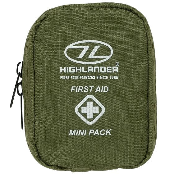 Highlander Forces Trousse de secours First Aid Mini Pack vert olive