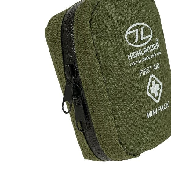 Highlander Forces Trousse de secours First Aid Mini Pack vert olive