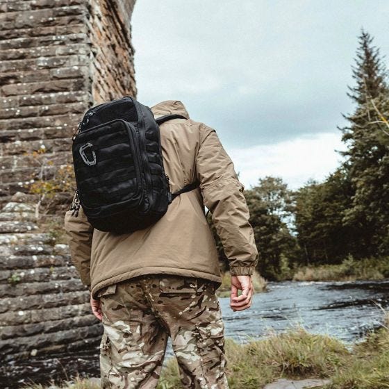 Highlander Forces Sac à dos Harrier 25 L - Noir