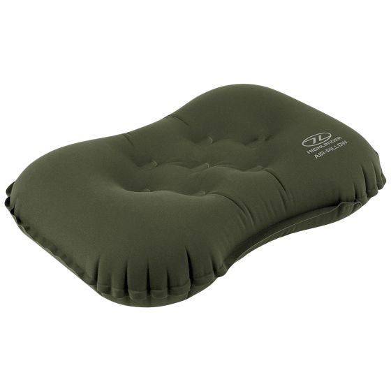 Highlander Oreiller gonflable Nap-Pak - Olive