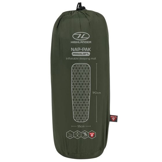 Highlander Tapis Nap-Pak Primaloft - Olive