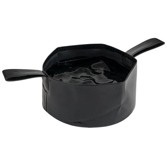 Highlander Bassine pliable PVC 4 L - Noir