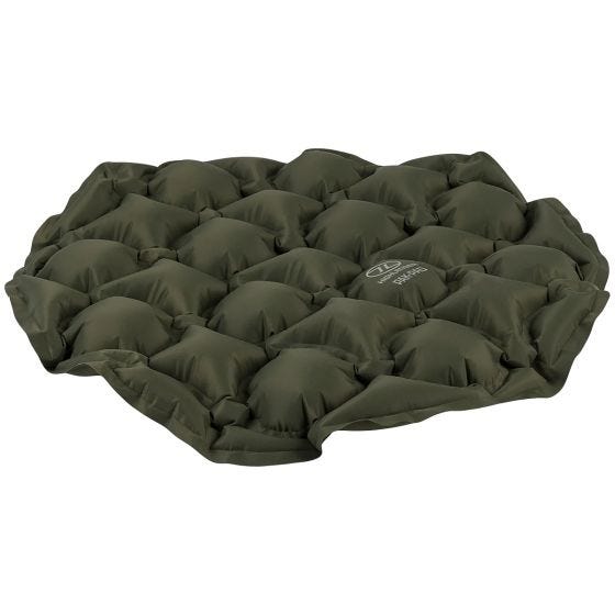 Highlander Oreiller gonflable Pak-Pad - Olive