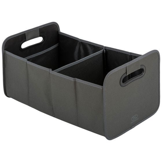 Highlander Boîte de rangement pliable Sherpa - gris