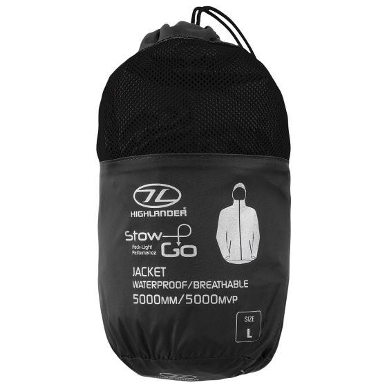 Highlander Veste repliable Stow & Go - Noir