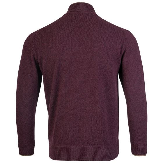 Jack Pyke Pull à col zippé Ashcombe - Plum