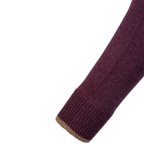 Jack Pyke Pull à col zippé Ashcombe - Plum
