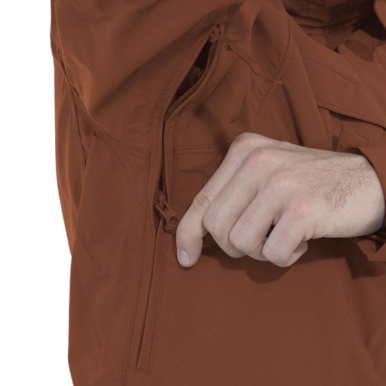 Pentagon Hurricane Shell Jacket Maroon Red