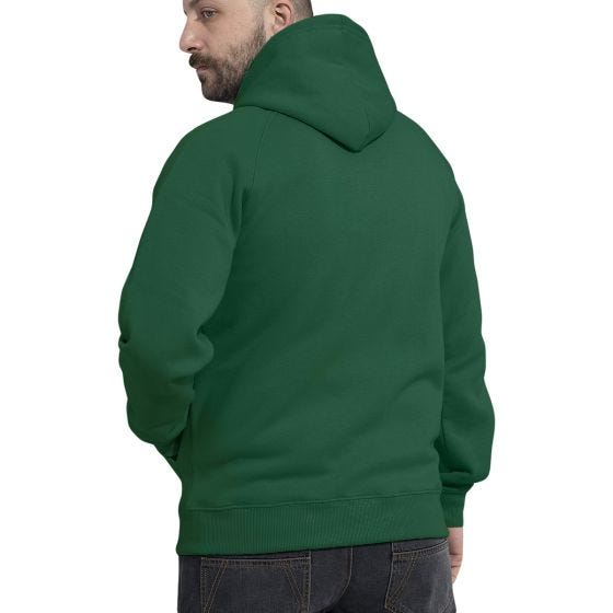 Pentagon Sweatshirt à capuche zippé Phaeton - SpringBok Green