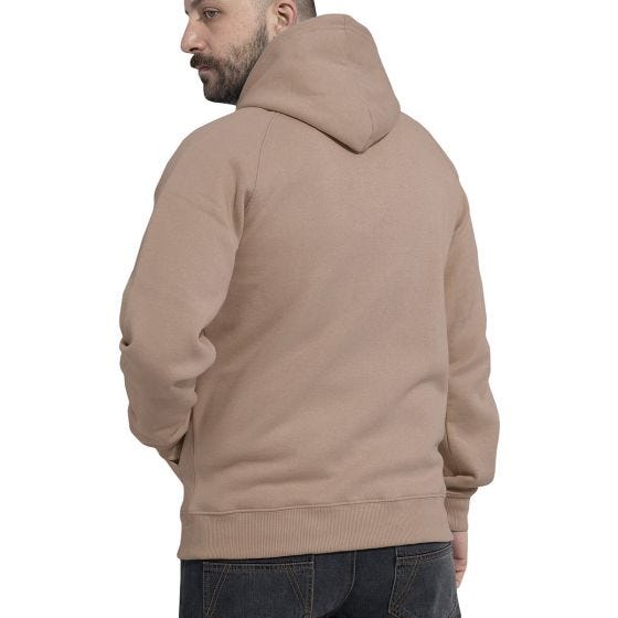 Pentagon Sweatshirt à capuche zippé Phaeton - Tan Brown