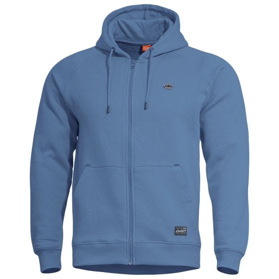 Pentagon Sweatshirt à capuche zippé Phaeton - Dawn Blue
