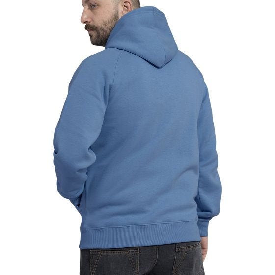 Pentagon Sweatshirt à capuche zippé Phaeton - Dawn Blue