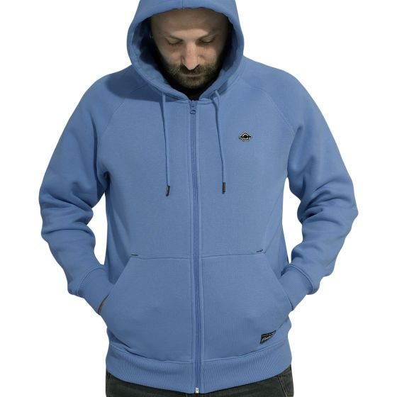 Pentagon Sweatshirt à capuche zippé Phaeton - Dawn Blue