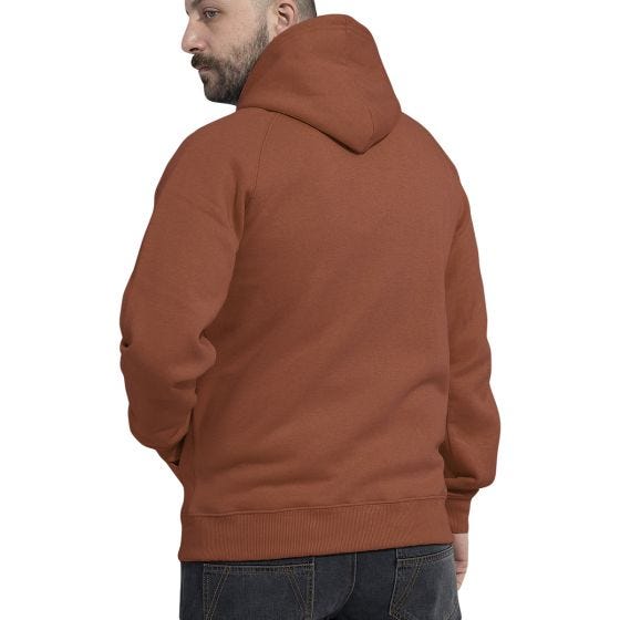 Pentagon Sweatshirt à capuche zippé Phaeton - Maroon Red
