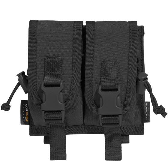 Pentagon Sacoche Double Multi - Noir