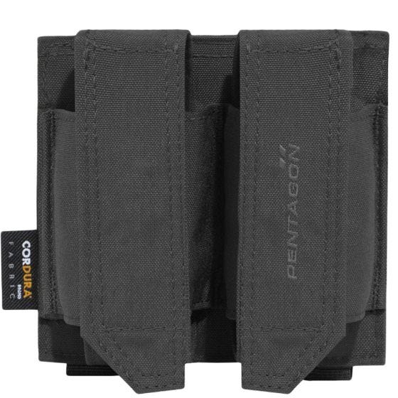 Pentagon Sacoche Double FB - Noir