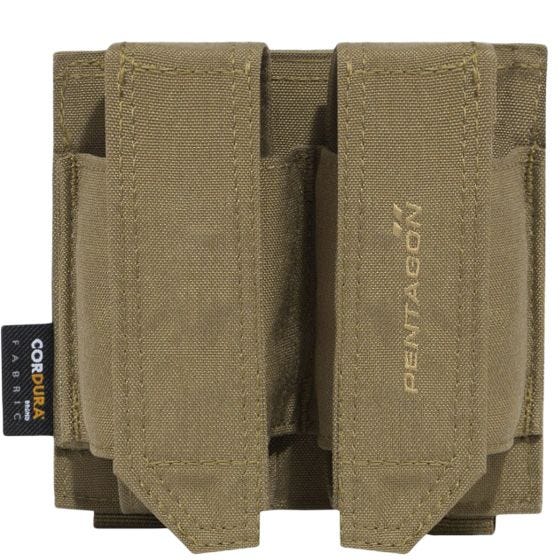 Pentagon Sacoche Double FB - Coyote