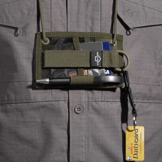 Pentagon Portefeuille ID Card Holder - RAL 7013