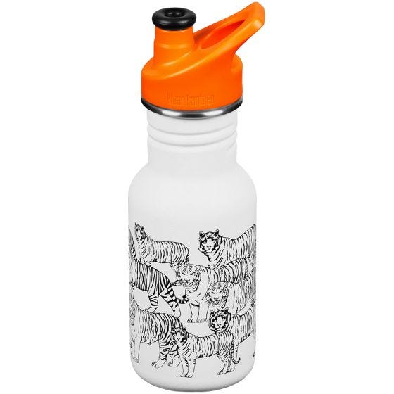 Klean Kanteen Gourde Classic 355 ml avec bouchon Sport - Tigers