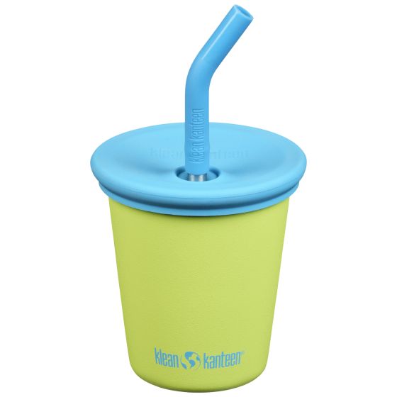 Klean Kanteen Tasse Kids 295ml w/Straw Lid - Juicy Pear