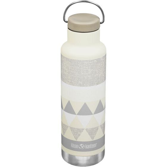 Klean Kanteen Gourde isolante Classic 592 ml avec bouchon à anneau - Salt Flats