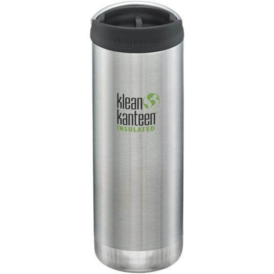 Klean Kanteen Gourde TKWide 473 ml isolante avec bouchon Café inoxydable brossé