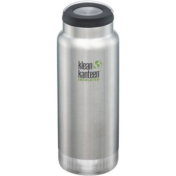 Klean Kanteen Gourde TKWide 946 ml isolante avec bouchon à anneau inoxydable brossé
