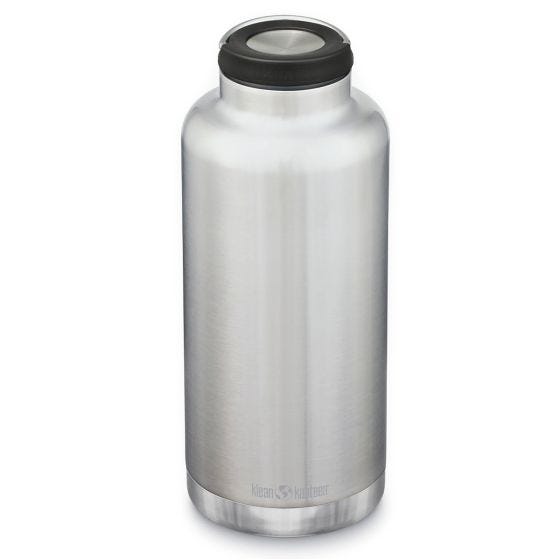 Klean Kanteen Gourde TKWide 1900 ml isolante avec bouchon à anneau inoxydable brossé