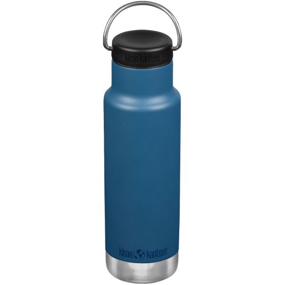 Klean Kanteen Gourde isolante Classic 355 ml avec bouchon à anneau - Real Teal