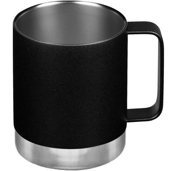 Klean Kanteen 355ml Insulated Camp Mug w/Tumbler Lid - Noir