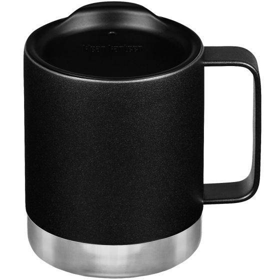 Klean Kanteen 355ml Insulated Camp Mug w/Tumbler Lid - Noir