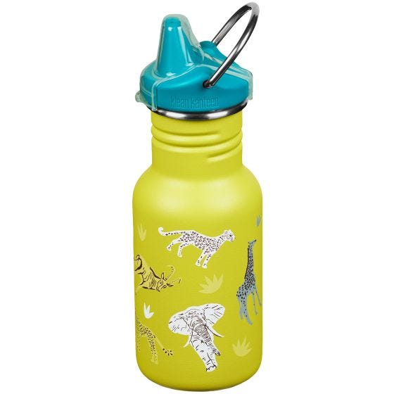 Kid Kanteen Gourde 355 ml avec bouchon à bec - Safari
