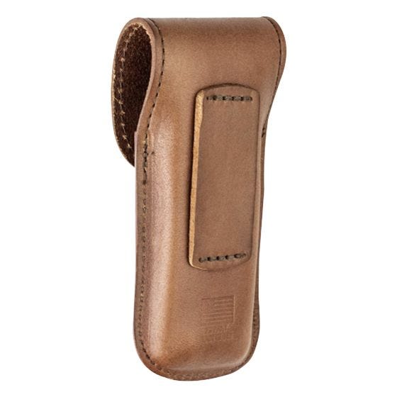 Leatherman Pochette Heritage Leather petit - Marron