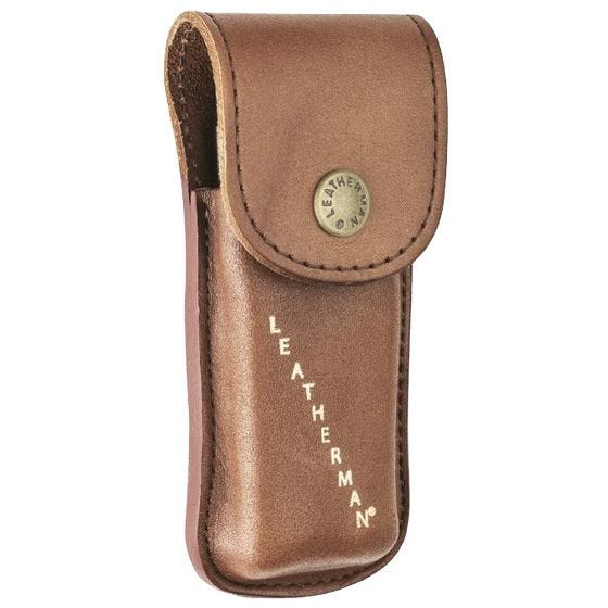 Leatherman Pochette Heritage Leather moyen - Marron
