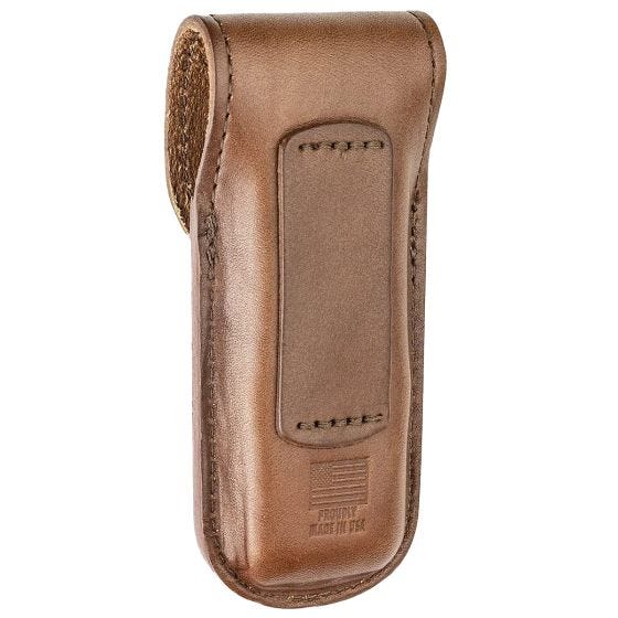 Leatherman Pochette Heritage Leather moyen - Marron