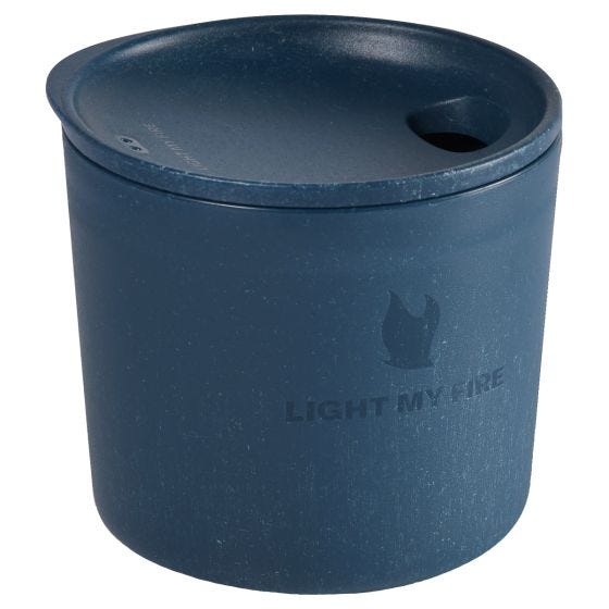 Light My Fire Tasse MyCup´n Lid Short Bio - Hazy Blue